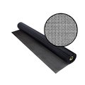Phifer HD Vinylcoated Polyester NoSeeUm Insect Screening, 48 x 50', Black, 18x22 Mesh, One Roll 3034615